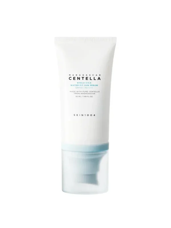 "SKIN1004 ম্যাডাগাস্কার সেন্টেলা হায়ালু-সিকা সান সিরাম, হালকা ও ময়েশ্চারাইজিং সানস্ক্রিন SPF50+ PA++++"