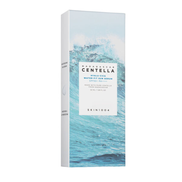 SKIN1004 ম্যাডাগাস্কার সেন্টেলা হায়ালু-সিকা সান সিরাম, হালকা ও ময়েশ্চারাইজিং সানস্ক্রিন SPF50+ PA++++