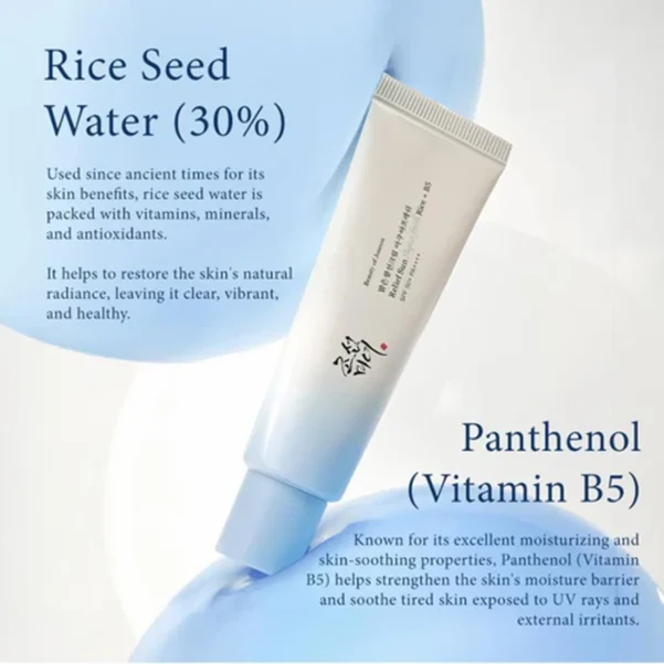 Beauty of Joseon Relief Sun Aqua-fresh : Rice + B5 ___50ml - Image 2