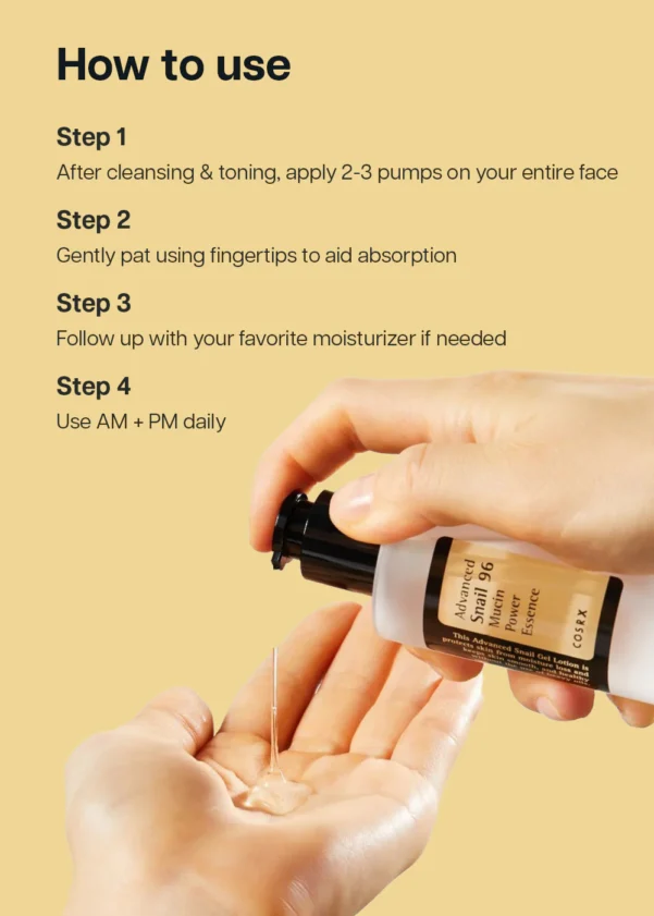 COSRX Advanced Snail 96 Mucin Power Essence ____100ml - Image 3